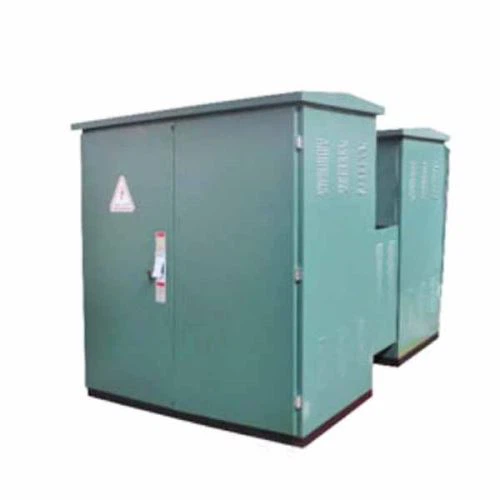 Förpackad prefabricerad transformatorstation